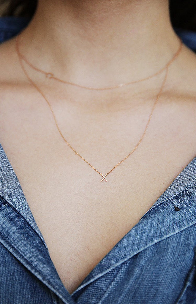 Calexico 14 K Calexico Kiss Necklace