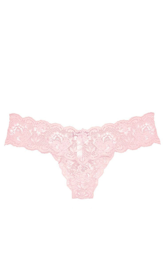 Cosabella Never Say Never Cutie Lace Thong Intimates Pink Lily