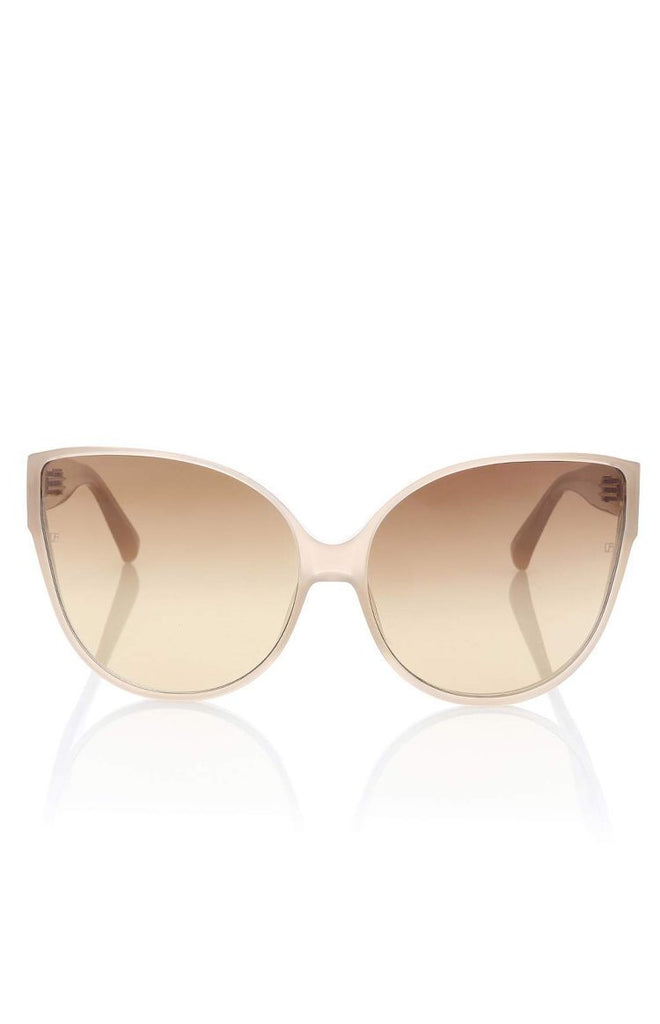 Linda Farrow Sun Pink Rose Light Sunglasses Rose