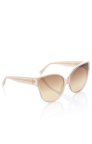 Linda Farrow Sun Pink Rose Light Sunglasses Rose