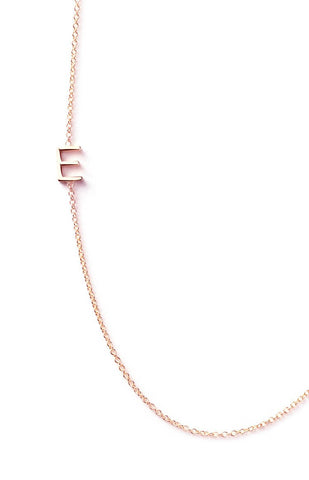 Maya Brenner 14k Letter Necklace Jewellery