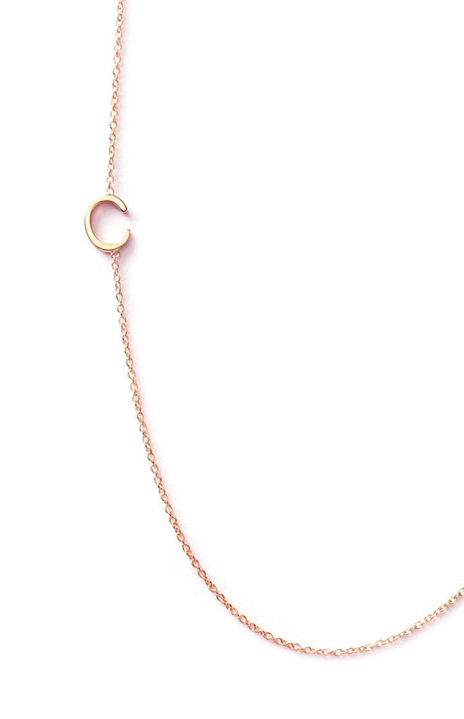 Maya Brenner 14k Letter Necklace Jewellery