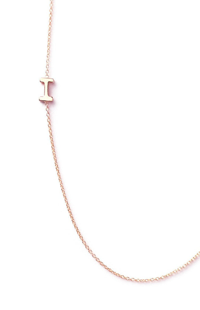 Maya Brenner 14k Letter Necklace Jewellery