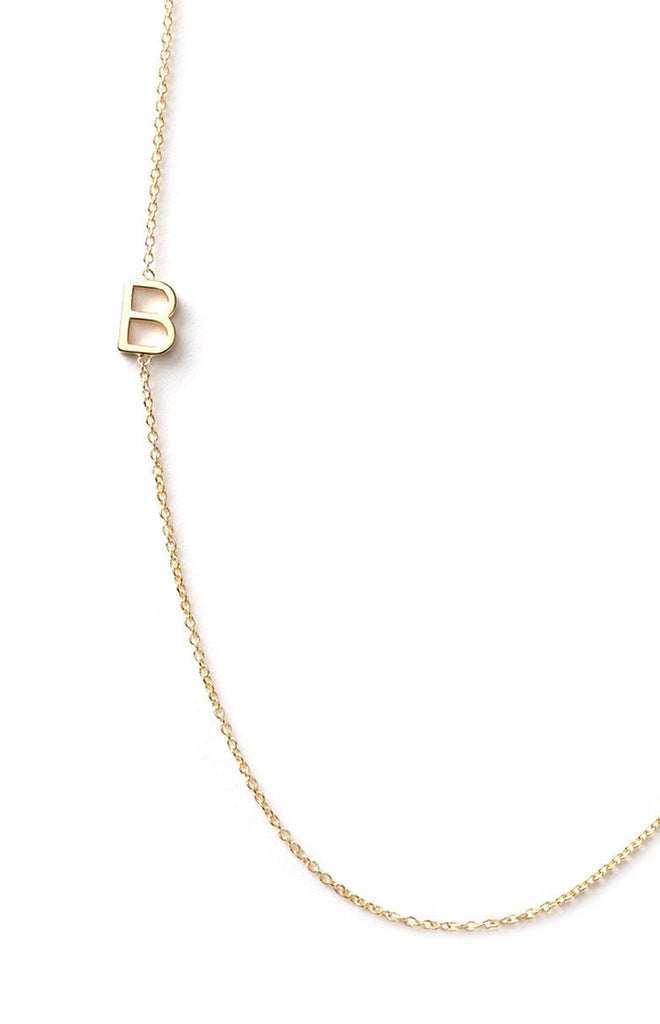 Maya Brenner 14k Letter Necklace Jewellery