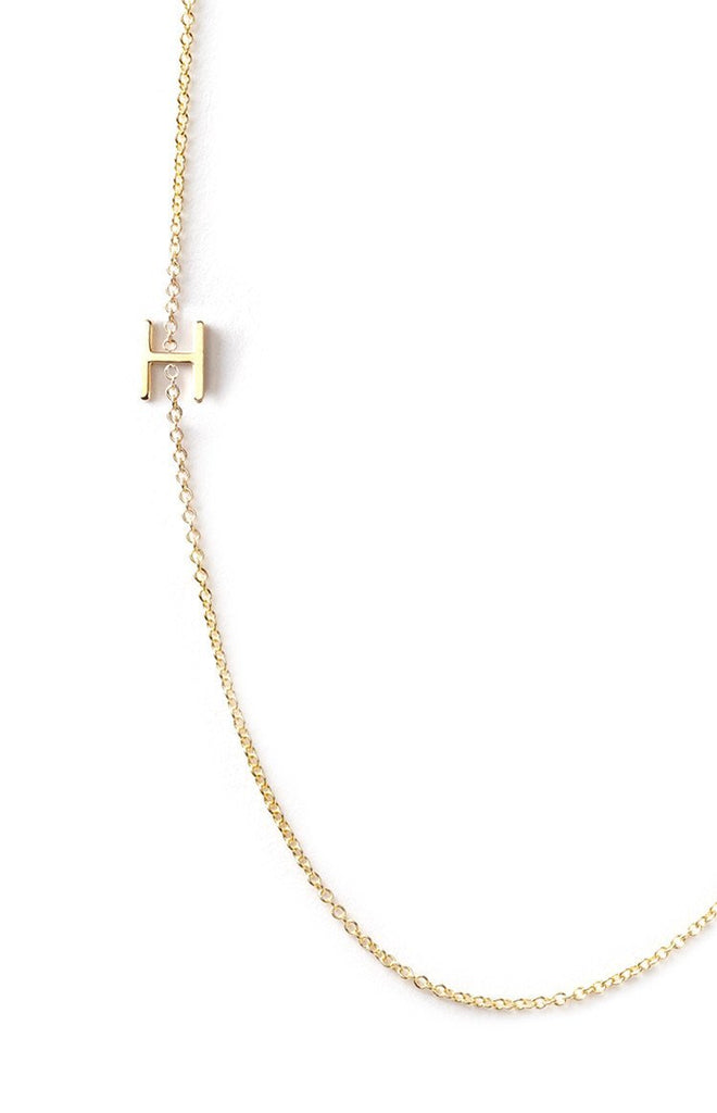 Maya Brenner 14k Letter Necklace Jewellery