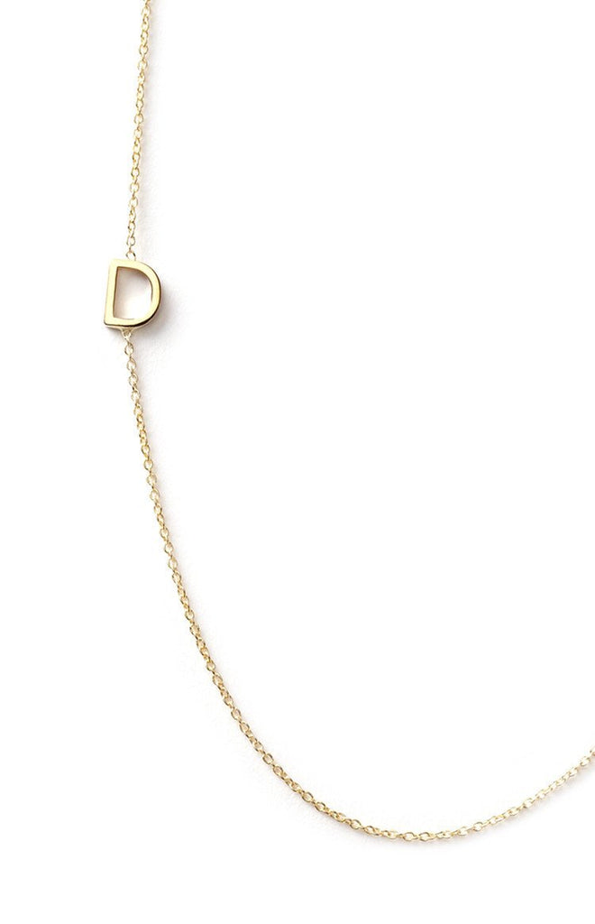 Maya Brenner 14k Letter Necklace Jewellery