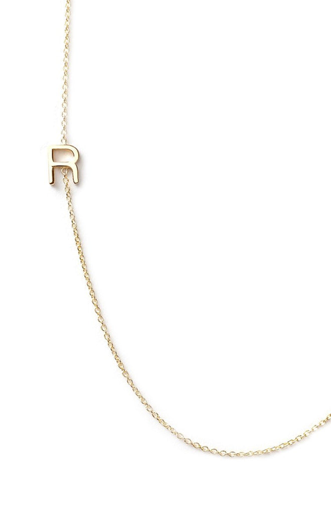 Maya Brenner 14k Letter Necklace Jewellery