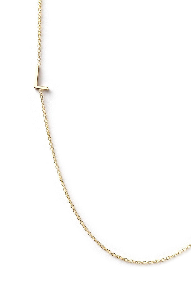 Maya Brenner 14k Letter Necklace Jewellery