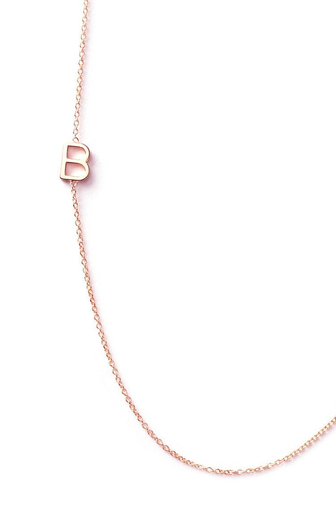 Maya Brenner 14k Letter Necklace Jewellery