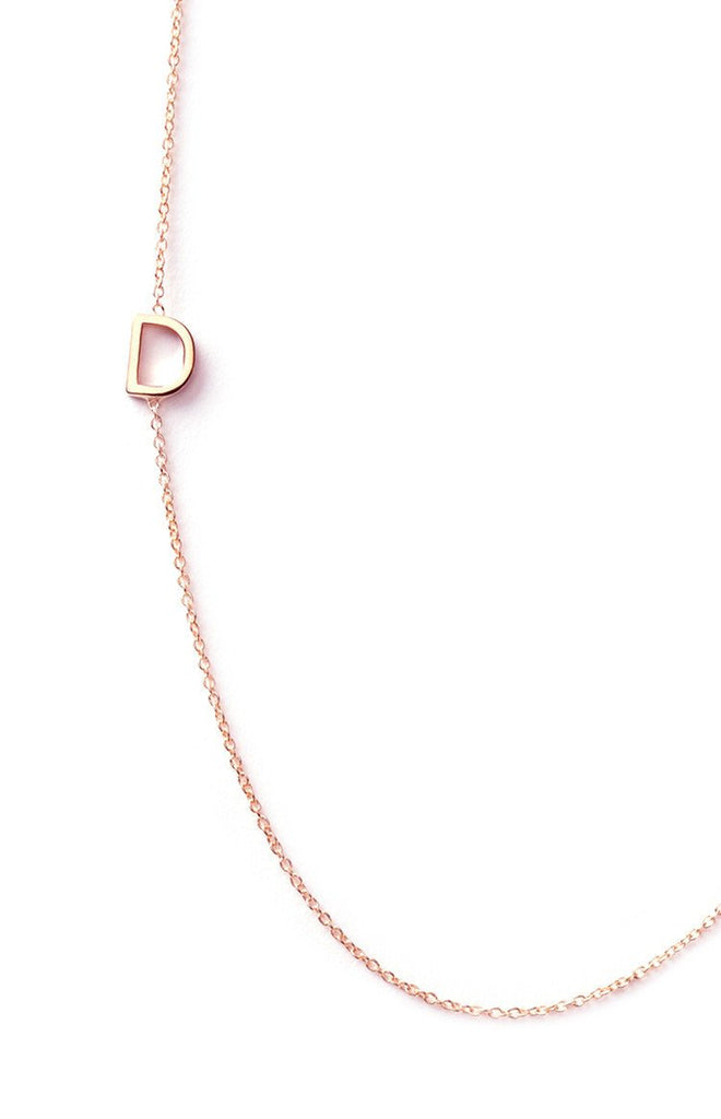 Maya Brenner 14k Letter Necklace Jewellery