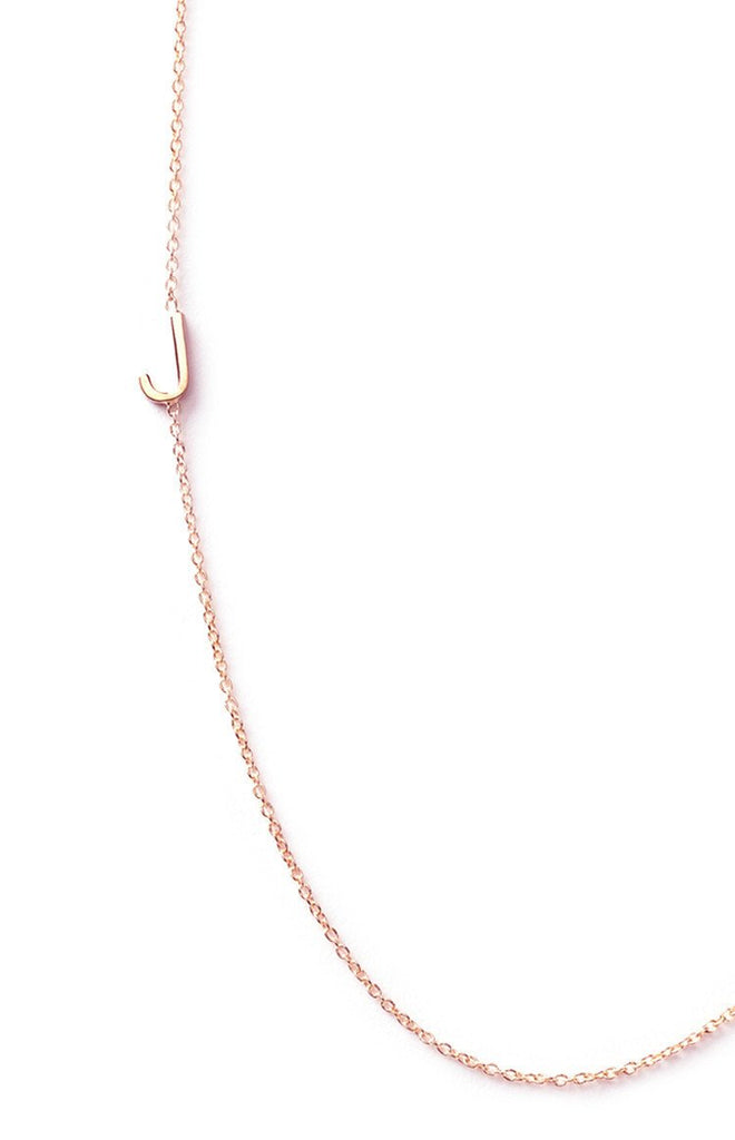 Maya Brenner 14k Letter Necklace Jewellery