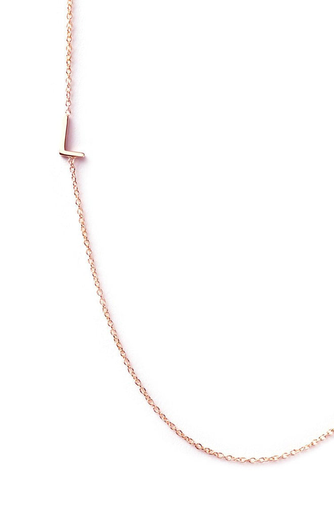 Maya Brenner 14k Letter Necklace Jewellery