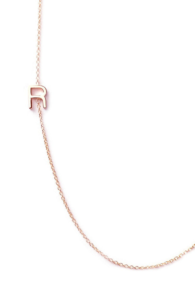 Maya Brenner 14k Letter Necklace Jewellery