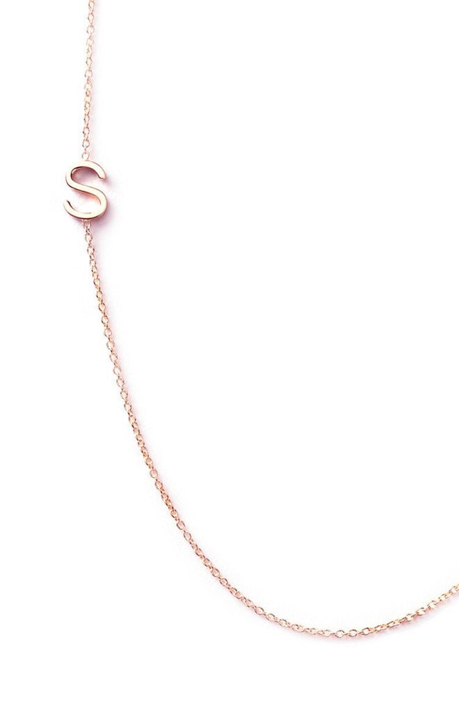 Maya Brenner 14k Letter Necklace Jewellery