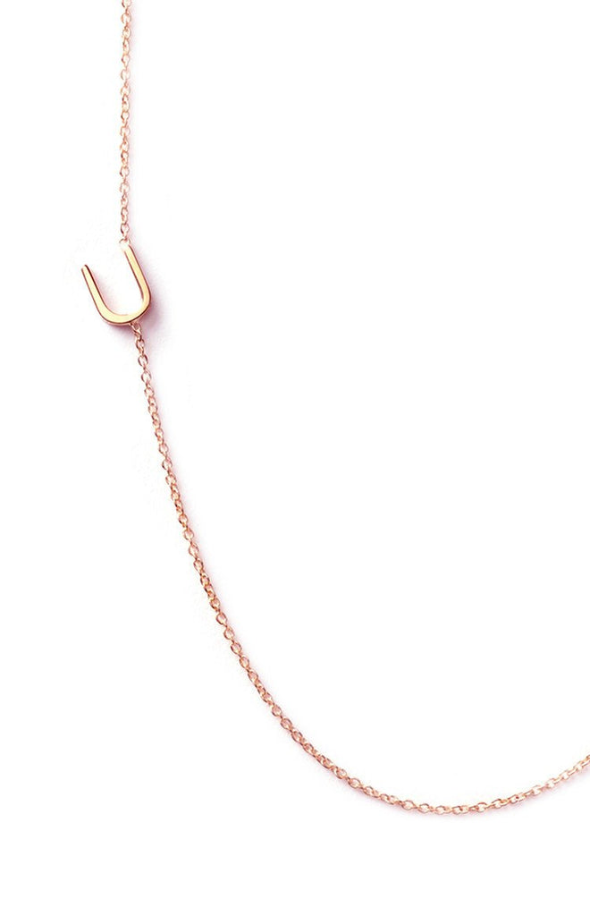Maya Brenner 14k Letter Necklace Jewellery