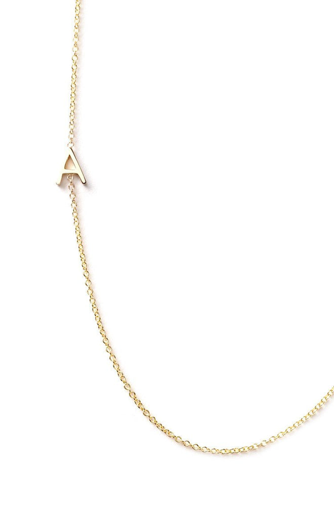 Maya Brenner 14k Letter Necklace Jewellery