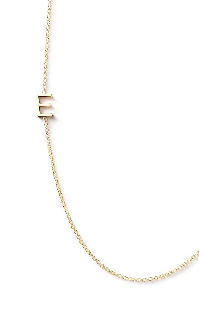 Maya Brenner 14k Letter Necklace Jewellery