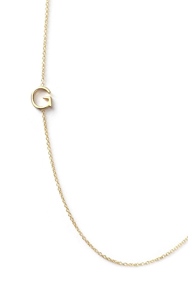 Maya Brenner 14k Letter Necklace Jewellery