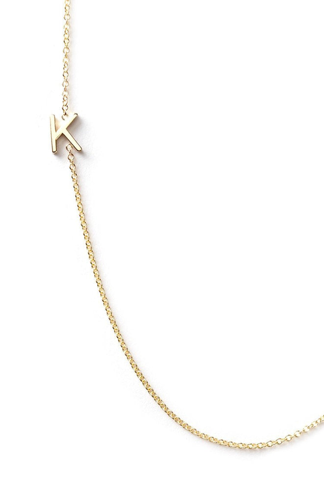 Maya Brenner 14k Letter Necklace Jewellery