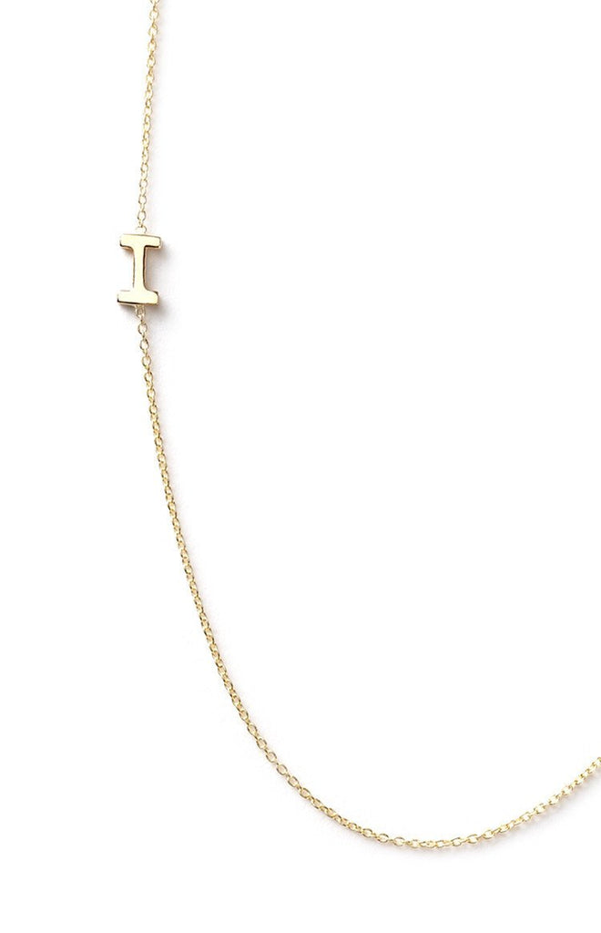 Maya Brenner 14k Letter Necklace Jewellery