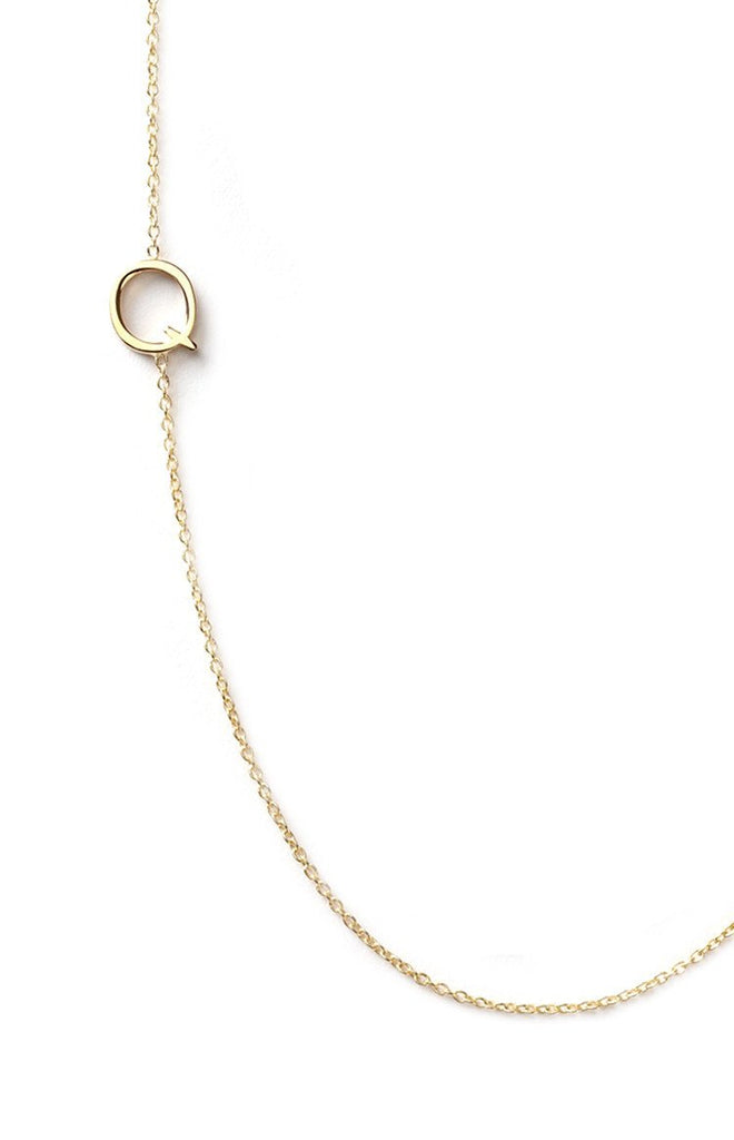 Maya Brenner 14k Letter Necklace Jewellery
