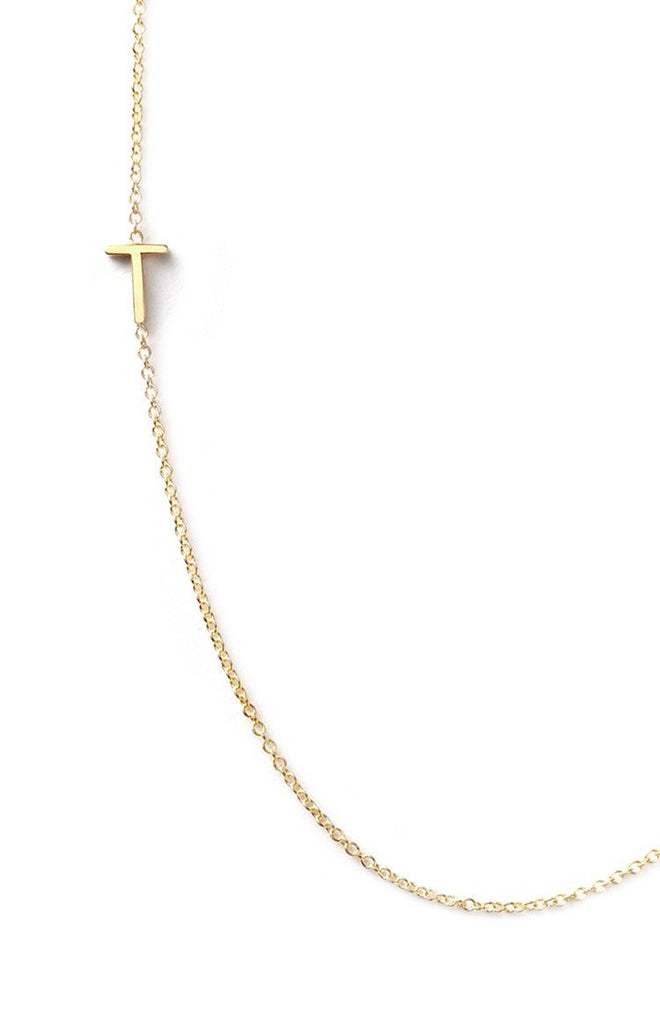 Maya Brenner 14k Letter Necklace Jewellery