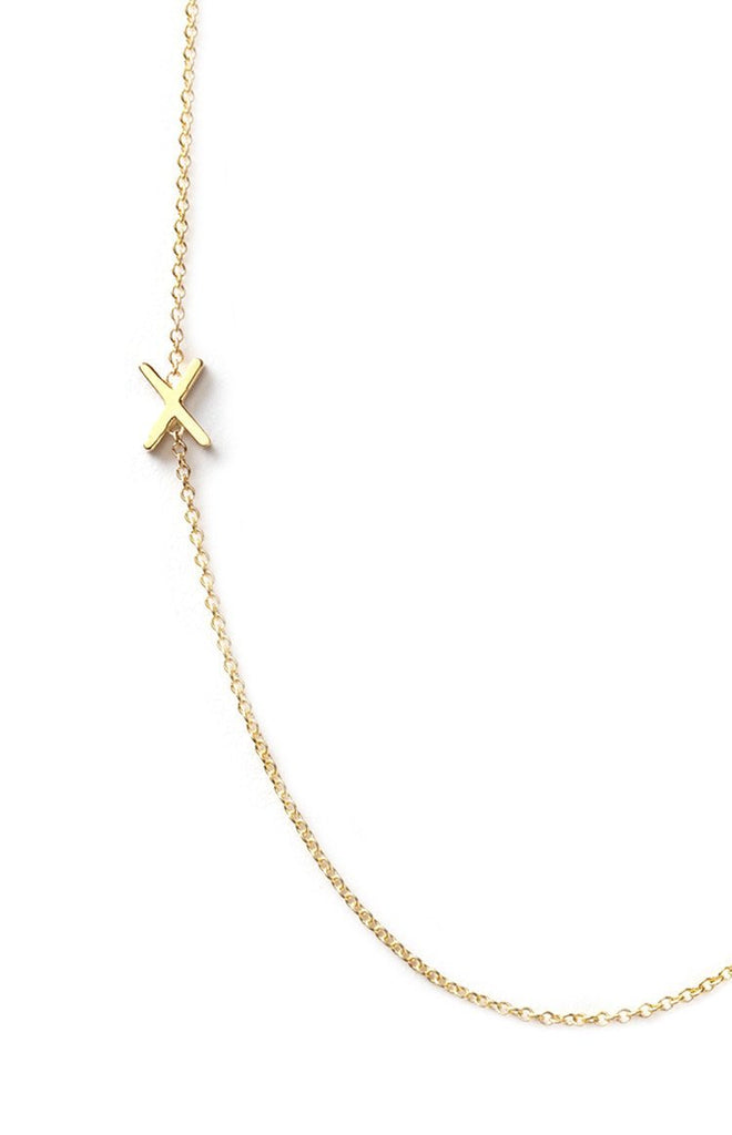Maya Brenner 14k Letter Necklace Jewellery