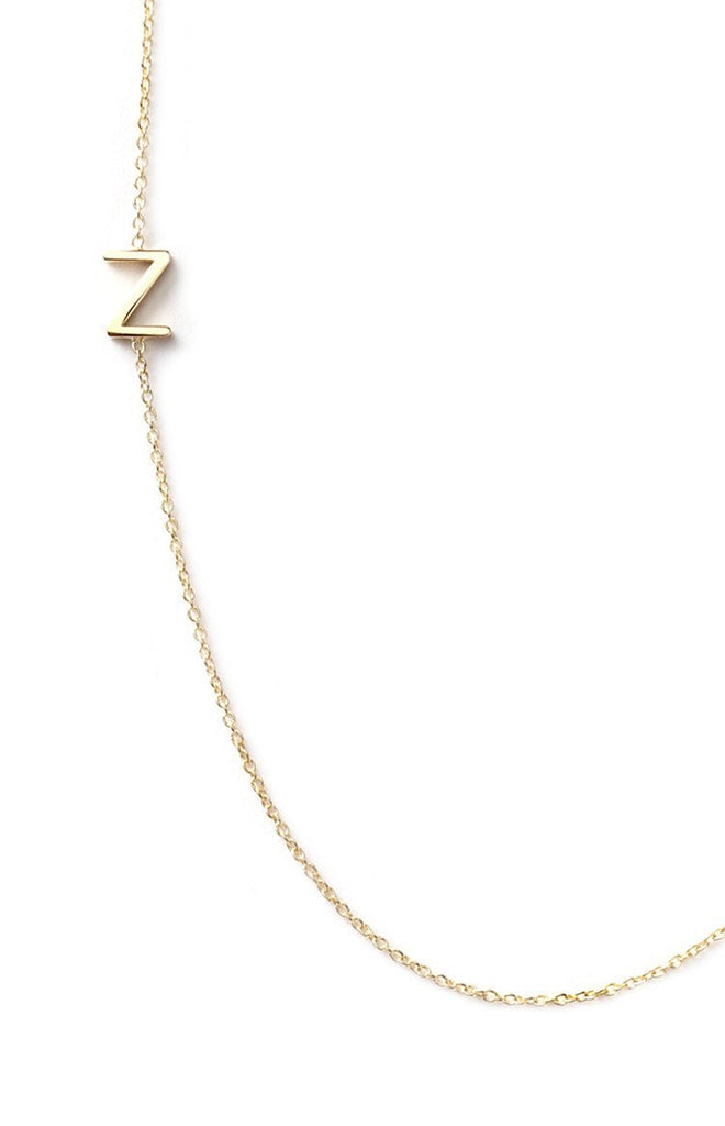 Maya Brenner 14k Letter Necklace Jewellery