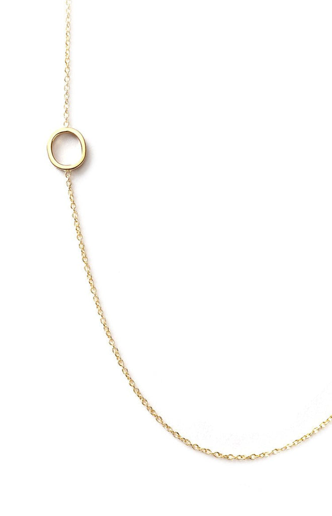 Maya Brenner 14k Letter Necklace Jewellery
