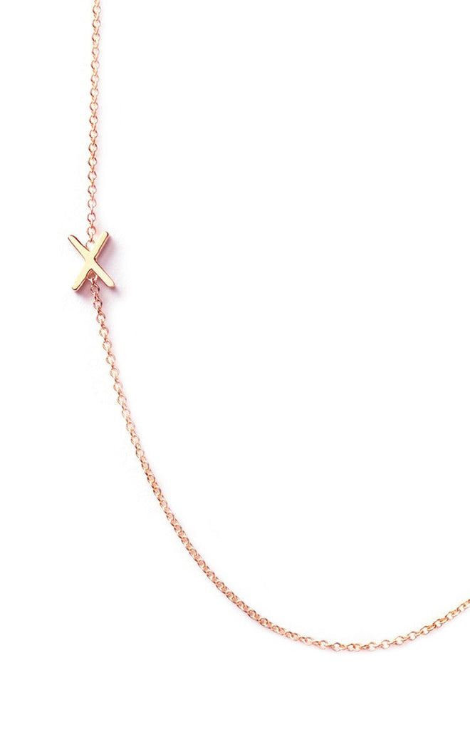 Maya Brenner 14k Letter Necklace Jewellery