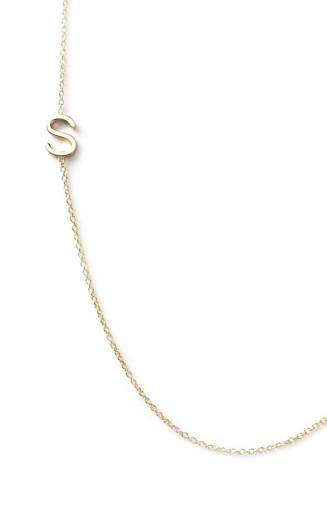 Maya Brenner 14k Letter Necklace Jewellery