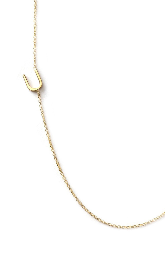 Maya Brenner 14k Letter Necklace Jewellery