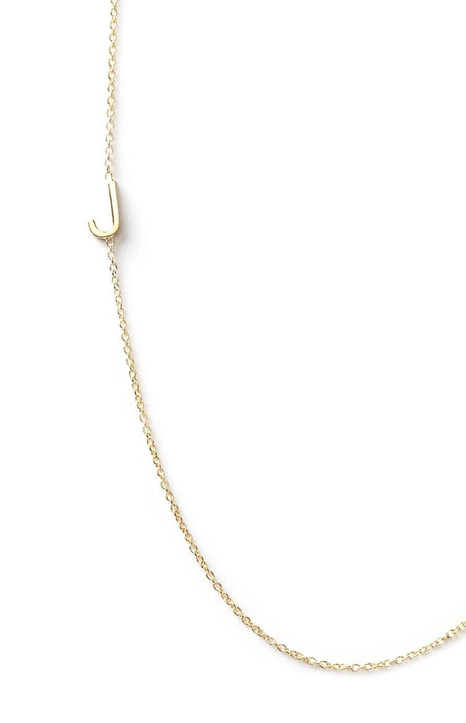 Maya Brenner 14k Letter Necklace Jewellery