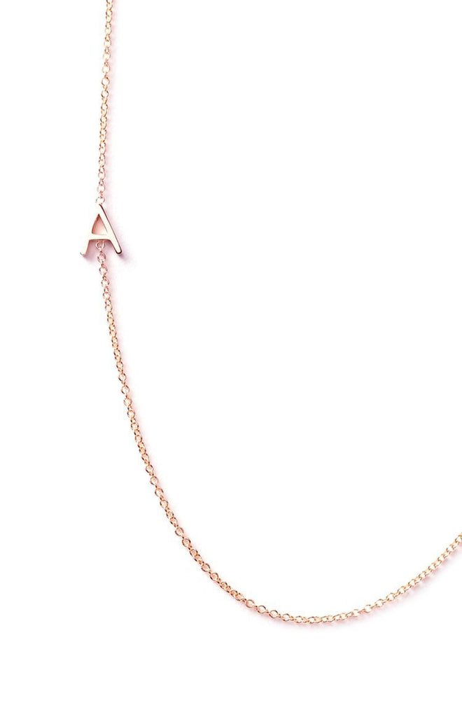 Maya Brenner 14k Letter Necklace Jewellery