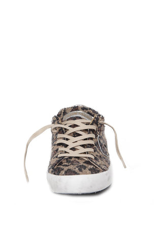 Philippe Model Glitter Las Vegas Sneaker Shoes Brown/Black / 40