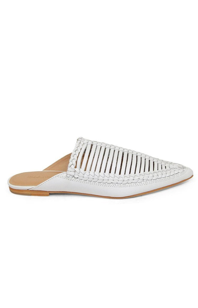 Ulla Johnson Jana Babouche in Chalk Shoes